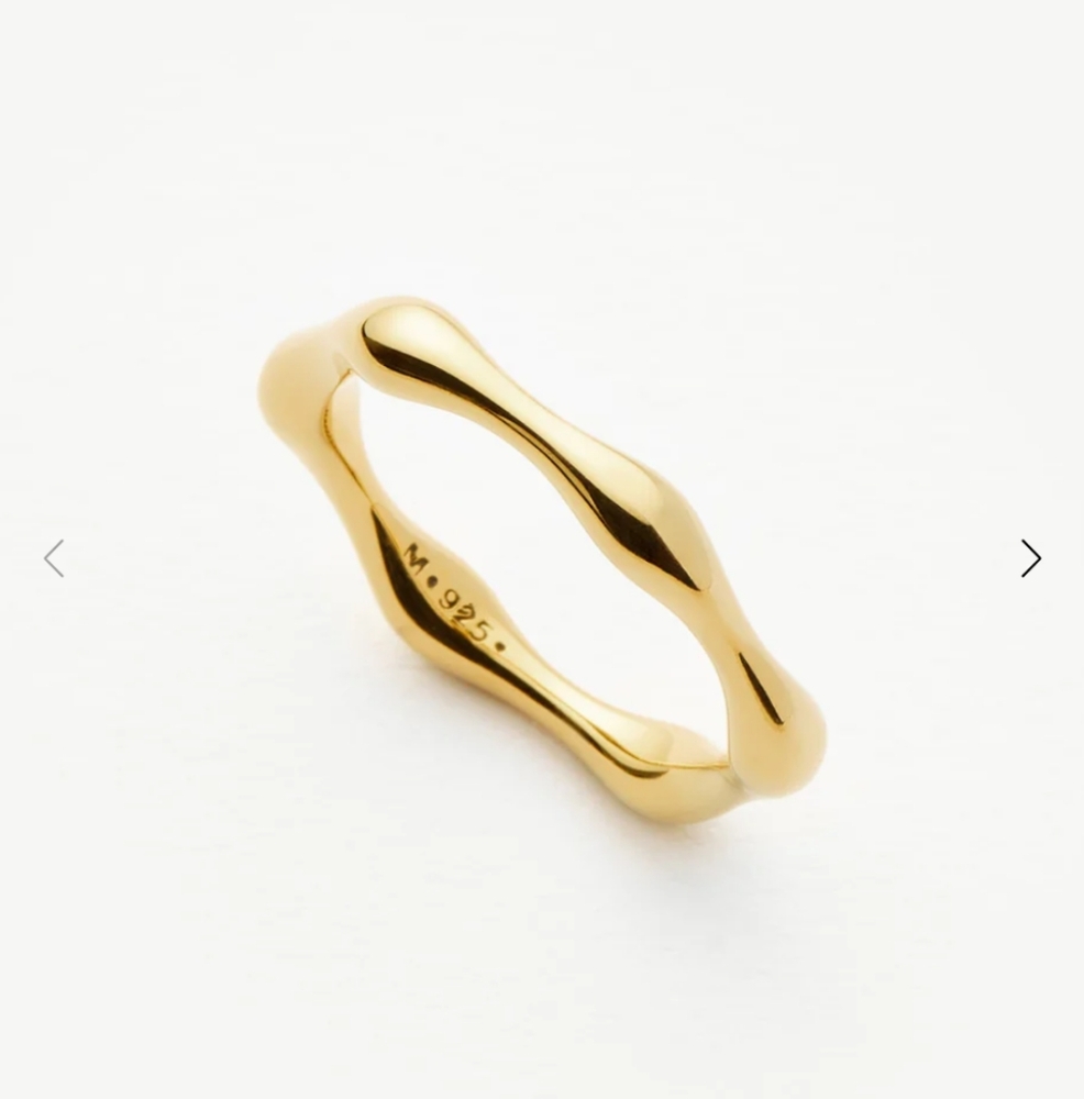 Missoma Molten Stacking Ring